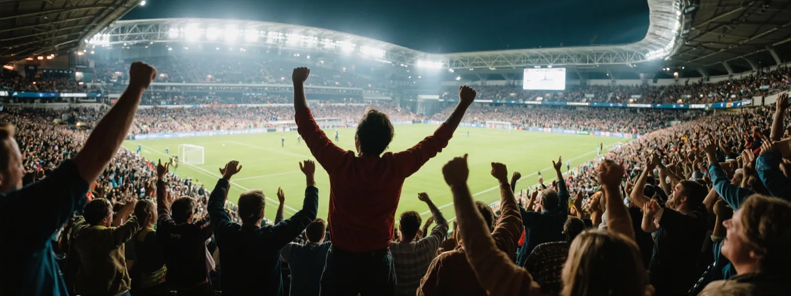 体育观赛氛围图